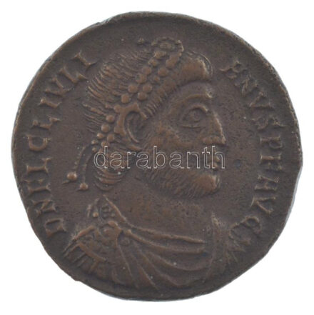 Római Birodalom / Sirmium / II. Julianus 360-363. dupla Maiorina (8,05g) T:XF,VF / Roman Empire / Sirmium / Julian II 360-363. double Maiorina 'DN FL IVLI-ANVS PF AVG / SECVRITAS EIPVS - star BSIRM omega' (8,05g) C:XF,VF RIC VIII 106