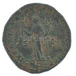 Római Birodalom / Róma / Marcus Aurelius 176-177. Sestertius bronz (26,61g) T:XF patina / Roman Empire / Rome / Marcus Aurelius 176-177. Sestertius bronze 'M ANTONINVS AVG GERM SARM TR P XXXI / LIBERALITAS AVG VII IMP VIII COS III PP - S-C' - Image 2