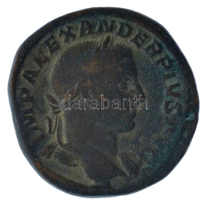 Római Birodalom / Róma / Severus Alexander 223. Sestertius bronz (23,11g) T:VF Roman Empire / Rome / Severus Alexander 223. Sestertius bronze 'IMP ALEXANDER PIVS AVG / P M TR P XII COS III P P - S-C' (23,11g) C:VF RIC IV 535