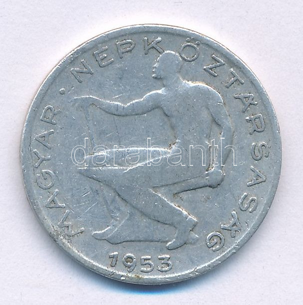 1953. 50f Al T:VF Adamo F5.1 - Image 2