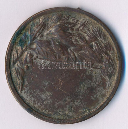 ~1930. Labdarúgó díjérem 'LUDVIG BP THÉK U 44.' gyártói jelzéssel (36mm) T:XF fül letört