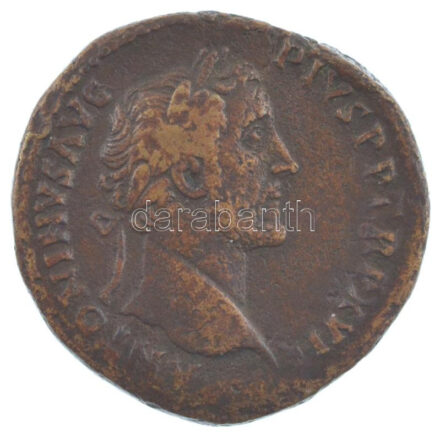 Római Birodalom / Róma / Antoninus Pius 153-154. Sestertius bronz (25,94g) T:XF,VF / Roman Empire / Rome / Antoninus Pius 153-154. Sestertius bronze 'ANTONINVS AVG PIVS PP TR P XVII / LIBERT-AS COS IIII - S C' (25,94g) C:XF,VF RIC III 916