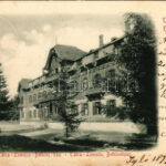 1899 (Vorläufer) Tátralomnic, Tatranská Lomnica (Magas-Tátra, Vysoké Tatry); Bethlen ház / Bethlenhaus / villa hotel (EK)