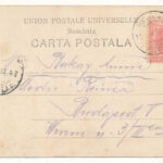 1906 Bucharest, Bukarest, Bucuresti, Bucuresci; Strada Stavreopoleos / street, shop of N.S. Hornstein (EK) - Image 2