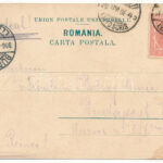1906 Bucharest, Bukarest, Bucuresti, Bucuresci; Liceul Lazar / school, street, horse-drawn tram (fl) - Image 2