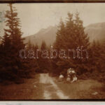 1912 Tátra, Magas-Tátra, Vysoké Tatry; Tarpatakfüred / Wildbad Kohlbach. photo (lyukak / pinholes)