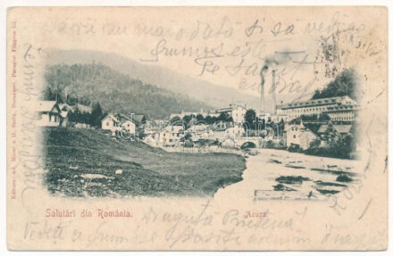 1901 Azuga, Salutari din Romania / brewery (EK)