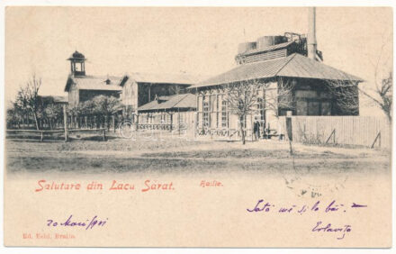 1901 Lacu Sarat (Braila), baiile / spa