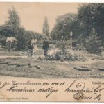1901 Turnu Severin, Szörényvár; Gradina publica / park (EK)