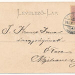 1899 (Vorläufer) Pöstyén, Piestany; Gyógyház / Kursalon / spa (ázott / wet damage) - Image 2