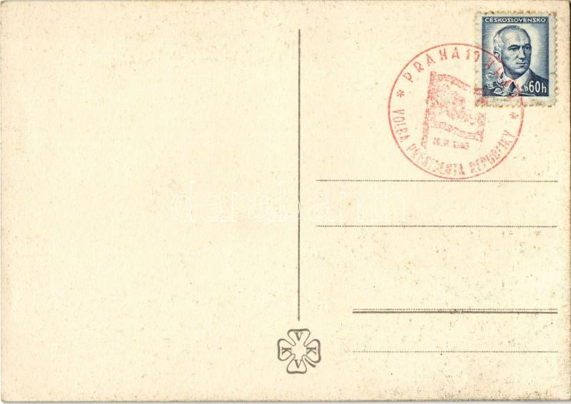 Edvard Benes. CM (Carte Maximum) + So. Stpl - Image 2