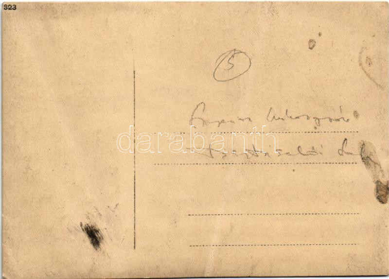 Szerencs, Cukorgyári tisztviselői lak, lovaskocsi, építkezés a háttérben. photo (12,5 x 9 cm) (fa) - Image 2