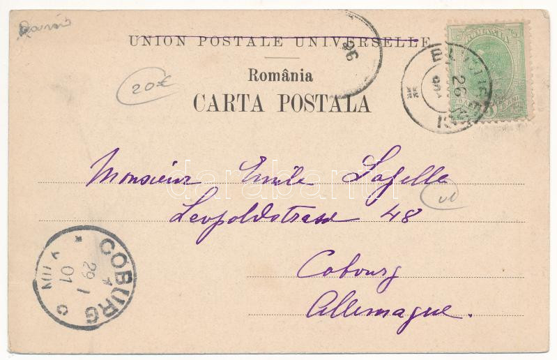 1901 Poiana Tapului, mountain rest house. Ad. Maier & D. Stern (EK) - Image 2