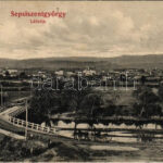 1905 Sepsiszentgyörgy, Sfantu Gheorghe; híd. Benkő M. kiadása / bridge (felszíni sérülés / surface damage)