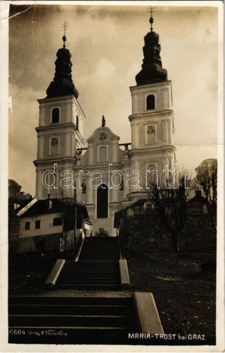 1933 Mariatrost, Maria Trost bei Graz (Steiermark), pilgrimage church.(EB)