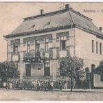 1924 Halmi, Halmeu; Községháza. Friedmann nyomda kiadása / Primaria / town hall (ázott / wet damage)