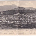 1903 Predeál, Predeal; 2-részes kihajtható panorámalap / 2-tiled folding panoramacard (Rb)