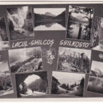 Gyilkos-tó, Ghilcos, Lacul Rosu; mozaiklap / multi-view postcard