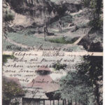 1914 Kisdisznód, Michelsberg, Cisnadioara; Halber Stein, Tanzschopfen / vendéglő / restaurant, inn (fl)