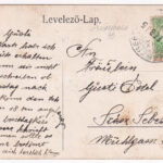 1914 Kisdisznód, Michelsberg, Cisnadioara; Halber Stein, Tanzschopfen / vendéglő / restaurant, inn (fl) - Image 2