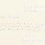 1969 Bernáth Aurél (1895-1982) festőművész aláírt, autográf levele - Image 2
