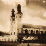 1936 Székelyudvarhely, Odorheiu Secuiesc; templom / church. Foto Kováts photo (EK)
