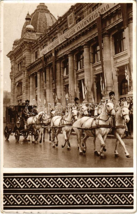 Bucharest, Bukarest, Bucuresti, Bucuresci; Centenarul March Postale Rominesti (1858-1958) / 100th anniversary of the Romanian Post (EK)