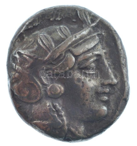 Ókori Görögország / Attika / Athén Kr.e. ~5-4. század Tetradrachma Ag (16,82g) T:XF / Ancient Greece / Attica / Athens ~5th-4th century BC Tetradrachm Ag 'AOE (ATHE)' (16,82g) C:XF
