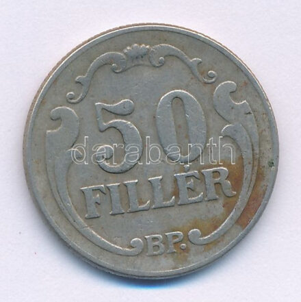 1926. 50f Cu-Ni T:VF,F Adamo P5