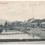 Orsova, Dunasor, Ozanic szálloda. G. Hutterer / Donauzeile / Danube riverside, hotel (EK)