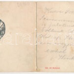 1908 Ada Kaleh. Magyar-román-szerb határ. Ali Mehmed 548. 2-részes kinyitható panorámalap / Hungarian-Romanian-Serbian border - 2-tiled folding panoramacard (fl) - Image 2