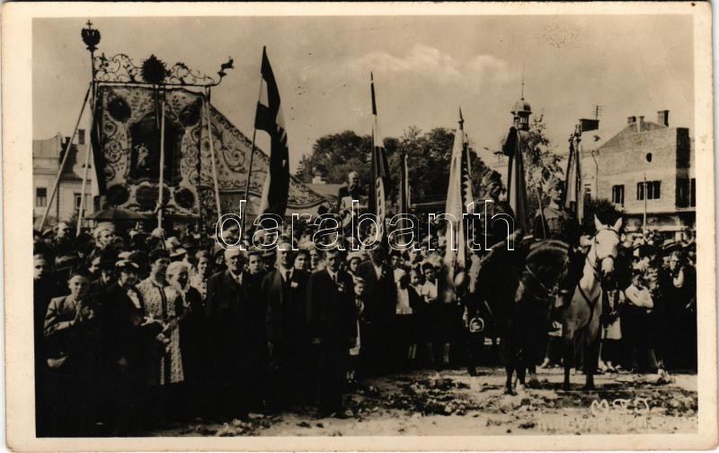 1940 Marosvásárhely, Targu Mures; bevonulás / entry of the Hungarian troops (EK)