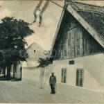 1911 Kiskőrős, Petőfi szülőháza + 'ZIMONY-BUDAPEST 17. SZ.' vasúti mozgóposta