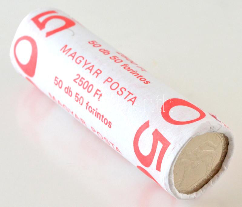 2018. 50Ft Cu-Ni-Zn 'Birkózó Világbajnokság' (50x) postai rolniban T:UNC