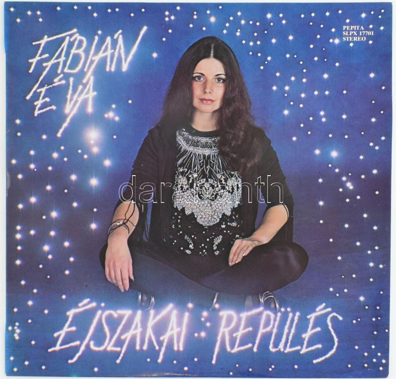 Fábián Éva - Éjszakai Repülés. Vinyl, LP, Album, Pepita, Magyarország, 1982. VG+