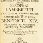 Casus conscientiae de mandato olim eminentissimi S.R.E. cardinalis Prosperi Lambertini Bononiae archiepiscopi &c. &c. deinde sanctissimi D.N. papae Benedicti XIV. Propositi ac resoluti. Opus conessariis omnibus atque animarum curam - Image 3