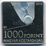 2010. 1000Ft Cu-Ni 'Bíró László József, a golyóstoll szabadalmaztatója' kapszulában, ismertetővel T:PP Adamo EM232 - Image 2