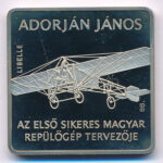 2007. 1000Ft Cu-Ni 'Adorján János - Libelle' kapszulában, ismertetővel T:PP patina Adamo EM208