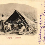 1899 (Vorläufer) Cigány / Zigeuner / Gypsy folklore. Stengel & Co. Se. III. No. 6025.
