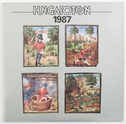 Hungaroton 1987. Johann Sebastian Bach. II. (F-dúr) Brandenburgi verseny. Liszt Ferenc Kamarazenekar. Vinyl, 7', Promo, Hungaroton, Magyarország, 1986. VG+