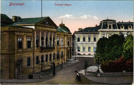 Bucharest, Bukarest, Bucuresti, Bucuresci; Palatul Regal / royal palace (EK)