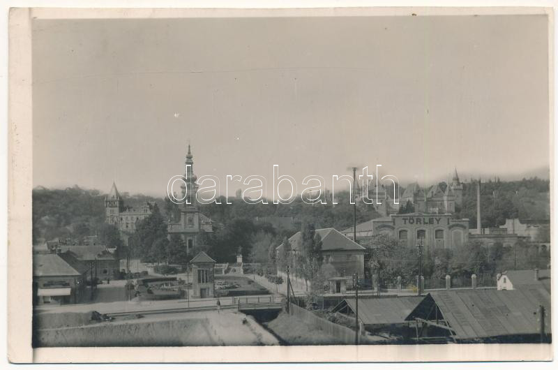 1951 Budapest XXII. Budafok látképe. M. kir. Dohánynagyáruda kiadása