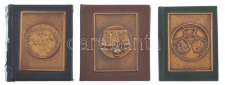 Jármai Ervin: R. Kiss Lenke bányászati érmei. Miskolc, 1984. Minikönyv lemezplakett-díszítéssel a külső borítón, '121.' számú sorszámozott példány, készült összesen 650 példányban. Újszerű állapotban + Dr. Gedai István: A