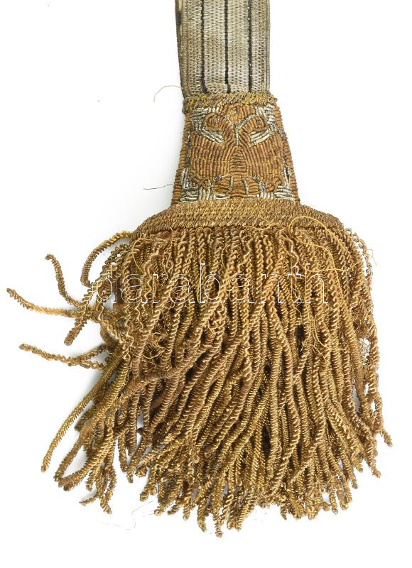 K. u. K., tisztviselői kardbojt (mind a két oldalán kétfejű sasos hímzéssel) / Official's partepee - Image 2