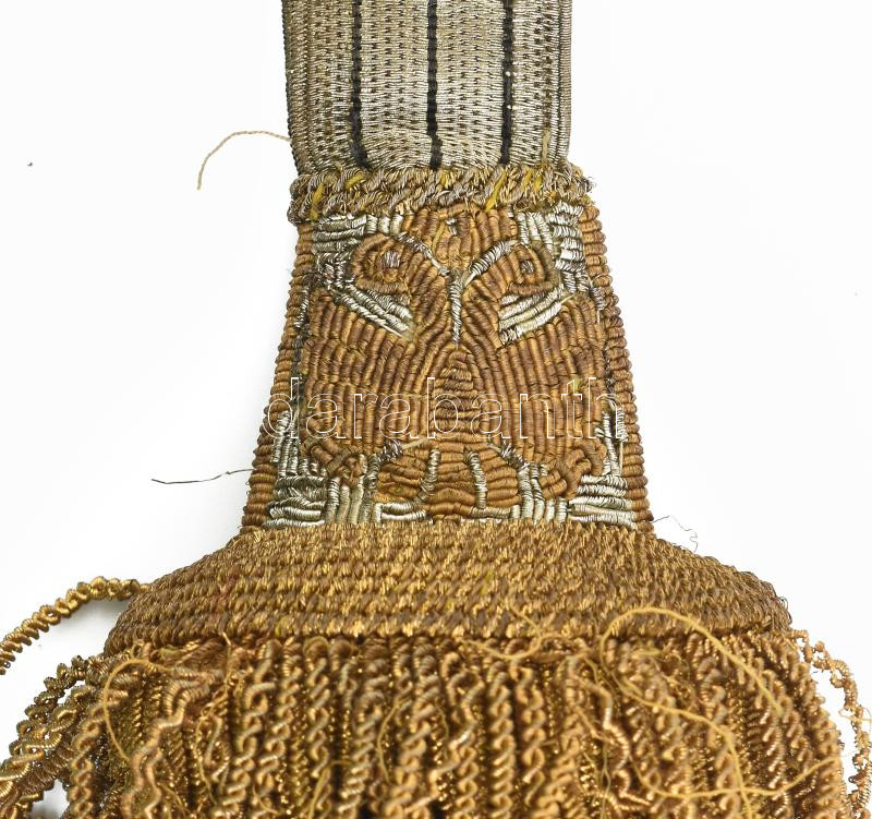 K. u. K., tisztviselői kardbojt (mind a két oldalán kétfejű sasos hímzéssel) / Official's partepee - Image 3