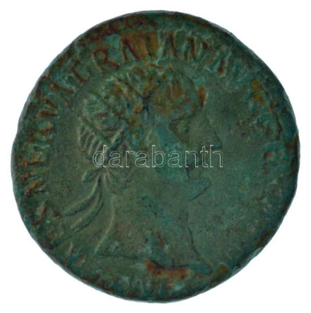 Római Birodalom / Róma / Traianus ~100. AE As bronz (10,57g) T:F patina Roman Empire / Rome / Trajan ~100. As bronze 'IMP CAES NERVA TRAIAN AVG GE[RM P M] / TR POT [COS III PP] - S-C' (10,57g) C:F patina