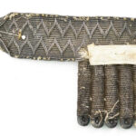K. u. K., 1855 M medvekarom (egyenruhaujj paszomány, altiszti, ezüst, fél pár) / uniform trim, vice officer, half pair. - Image 2