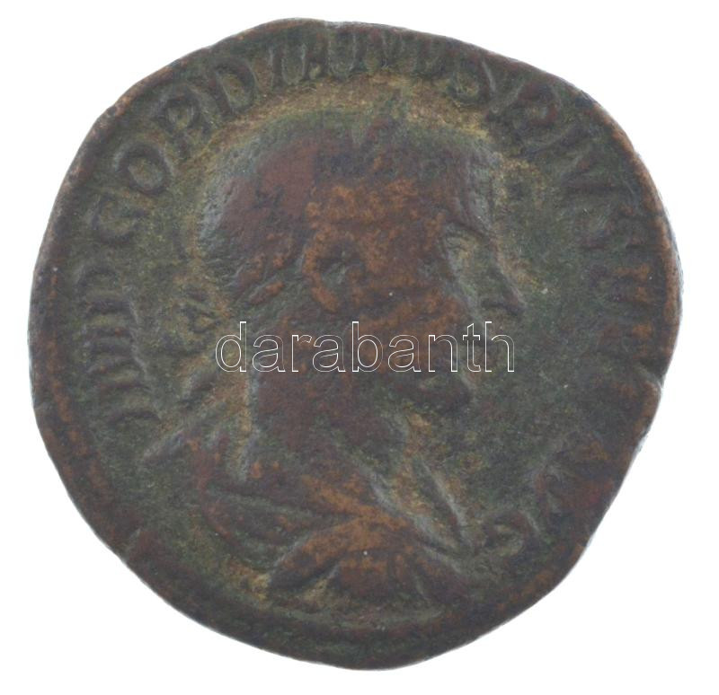 Római Birodalom / Róma / III. Gordianus 240. Sestertius bronz (19,68g) T:VF,F / Roman Empire / Rome / Gordian III 240. Sestertius bronze 'IMP GORDIANVS PIVS FEL AVG / AETERNITATI AVG - S-C' (19,68g) C:VF,F RIC IV 297