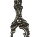 Ezüst (Ag) habos kanál. Jelzett, mesterjegyes 38 g 19 cm / Silver foam spoon. Hallmarked, signed. - Image 2