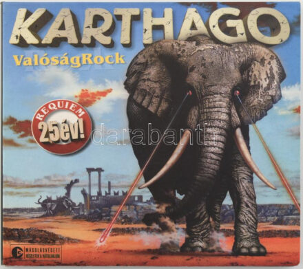 Karthago - ValóságRock. CD, Album, EMI, Magyarország, 2004. VG+